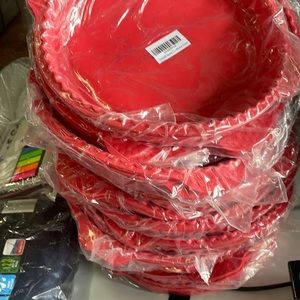 FUNLAVIE Silicone Cake pan set of 2 round mold for baking